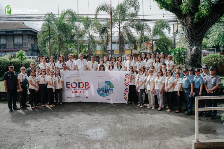 LGU-Camalig Kicks off Ease of Doing Business Month During Flag-Raising Ceremony