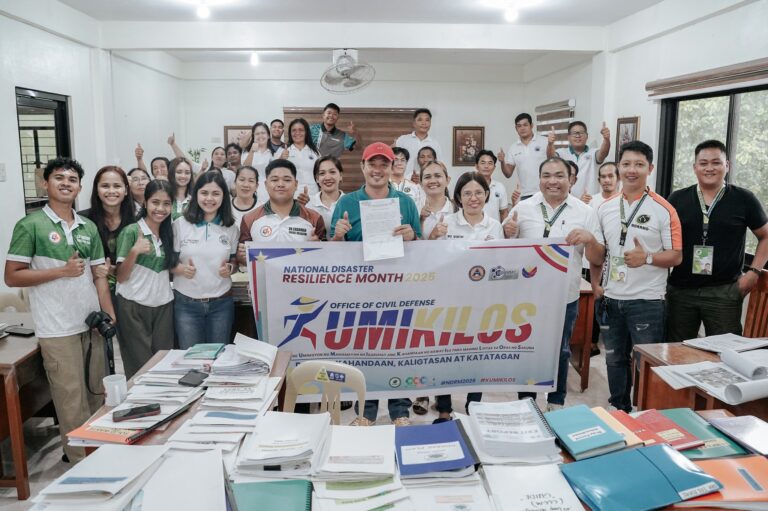 Camalig MDRRMO Kicks Off National Disaster Resilience Month